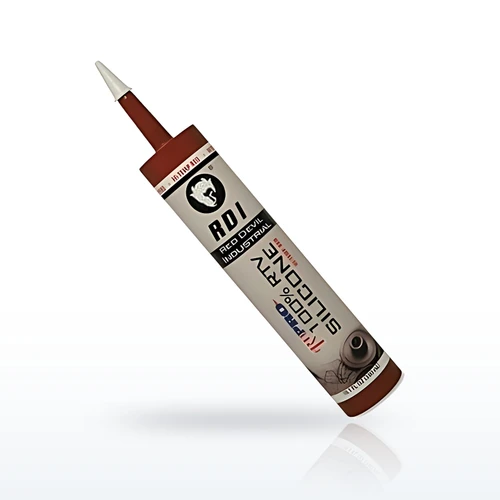 Red Devil 0809OI RD PRO Heat Resistant RTV Sealant, 10.1 oz Cartridge, Red