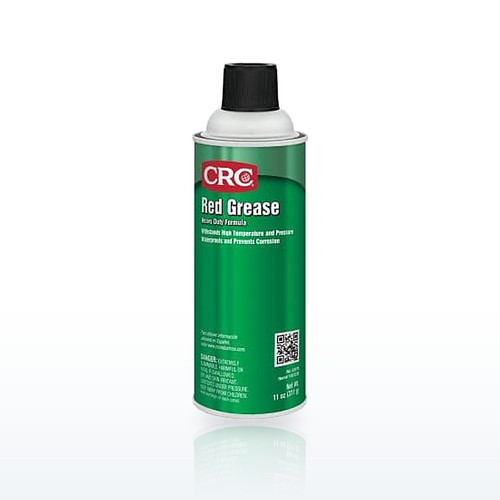 CRC 3079 Grease Lubricants & Penetrants, Red Grease Heavy Duty Formula, 11 wt oz
