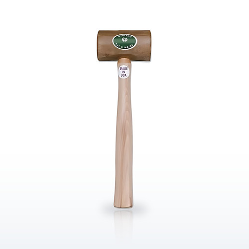Rawhide Mallet, 11 oz, 3-1/2 in L, Wood Handle