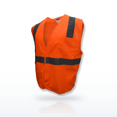 Radians Hi-Vis Vests, SV2 Economy Type R Class 2 Solid Safety Vest
