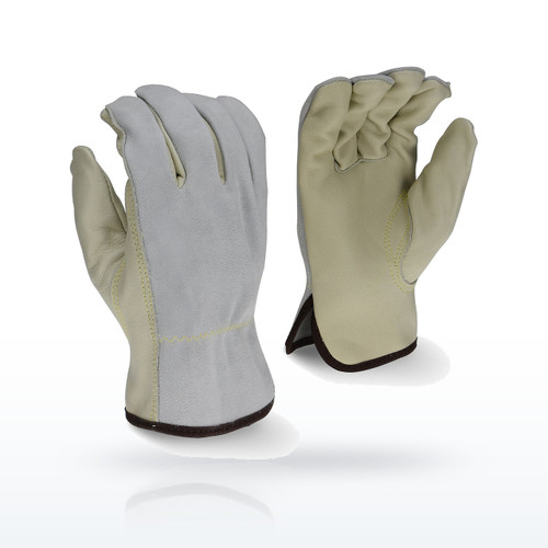 Radians RWG4421 Drivers Gloves, Premium Grain Cowhide Leather Driver