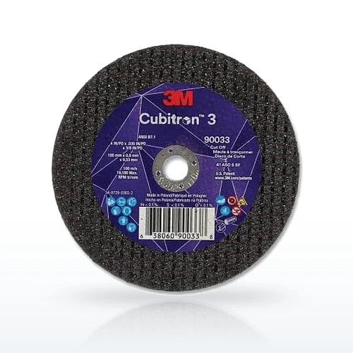3M Cubitron Resin Bonded Abrasives, 3 Cut-Off Wheels