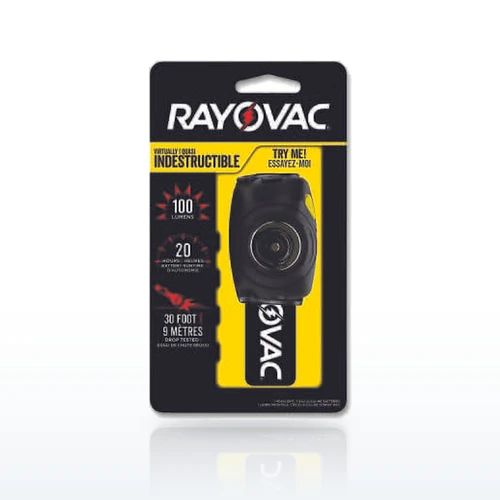 RAYOVAC DIYHL3AAABXTB Flashlights & Lanterns, 3AAA LED Headlight, 50 lm