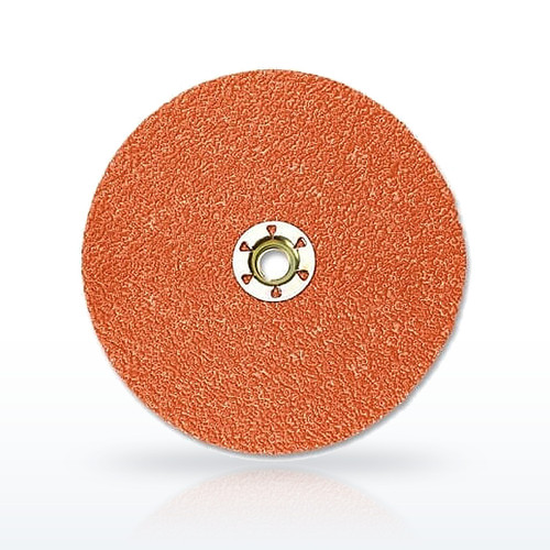 3M™ Cubitron™ II Fibre Disc 987C, 4-1/2 in dia x TN QC, 36+, TN450E