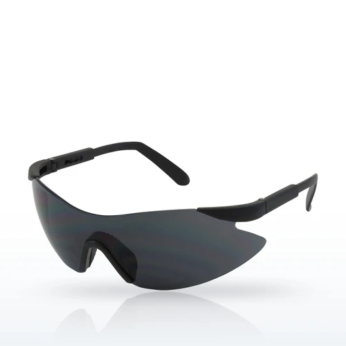 Wilco 250-92-0021 Rimless Safety Glasses, Black Temple