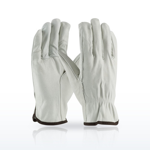 PIP 68-103 Regular Grade Top Grain Cowhide Leather Drivers Glove, Straight Thumb