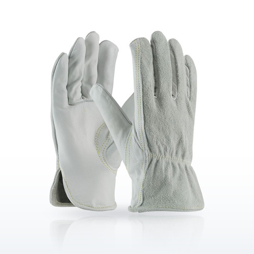 PIP 68-163SB Regular Grade Top Grain Leather Drivers Glove