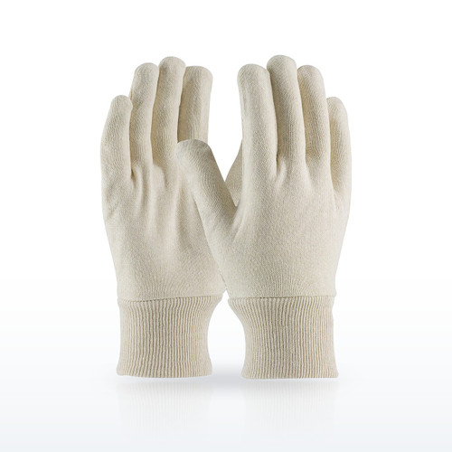 PIP 95-606 Cotton Canvas Gloves, Regular Weight Polyester/Cotton Reversible