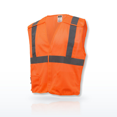 Radians Hi-Vis Vests, SV4 Economy Type R Class 2 Breakaway Mesh Safety Vest