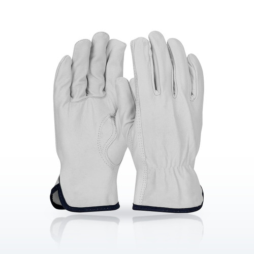 Regular Grade Top Grain Goatskin Leather Drivers Glove - Keystone Thumb, 71-3601