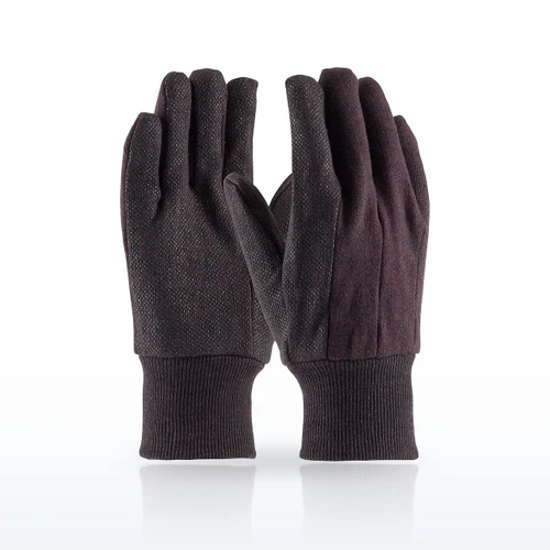 PIP 95-809PD Cotton Canvas Gloves, PVC Coated, PVC Dotted Grip