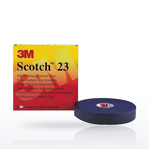 Rubber Splicing Tapes 23, 20 ft x 3/4 in, Black