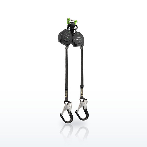 Safewaze 024-539 Latitude Edge 11 Foot Dual Leg Web Self-Retracting Lifeline