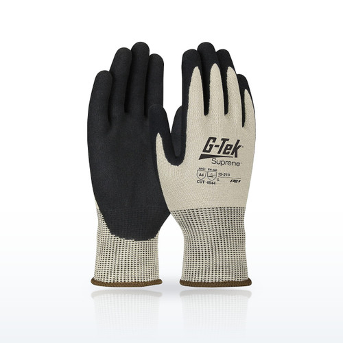 G-Tek PolyKor 15-210 Cut Resistant Gloves, ANSI A4