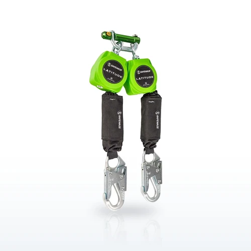 Safewaze 019-5152 Latitude Self-Retracting Lifelines, Latitude 6 Foot Dual Leg