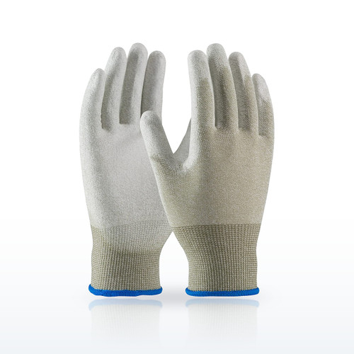 CleanTeam 40-6415 Cleanroom Gloves, Polyurethane Coated