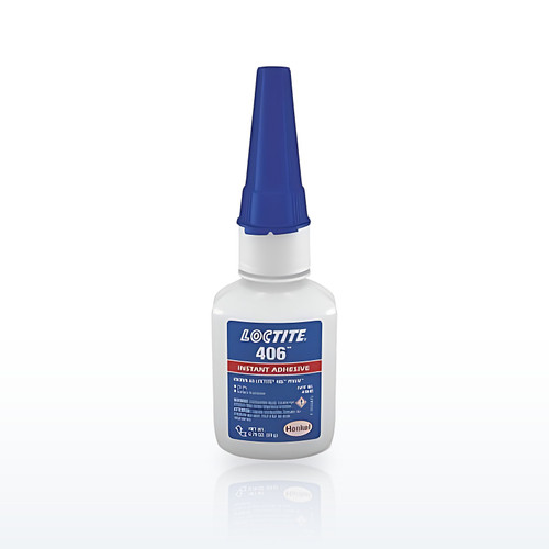 406 Prism® Instant Adhesive, Surface Insensitive, 20 g, Bottle, Clear
