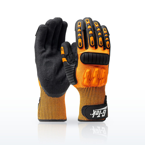 G-Tek 120-5150 High Dexterity Gloves, ANSI A4, Seamless Knit HPPE Blend