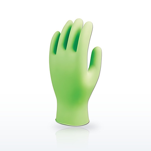 SHOWA 7705PFTXL Disposable Nitrile Gloves, Powder Free, 4 mil