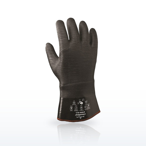 SHOWA 6781R Insulated Neoprene Chemical Gloves, 12 in - Size 10