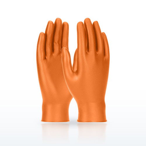 Grippaz Skins 67-256 Disposable Gloves, Nitrile Coated
