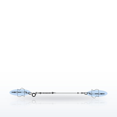 SkyGrip™ Horizontal Lifeline Kit with Fixed Beam Anchors, SG8815-12