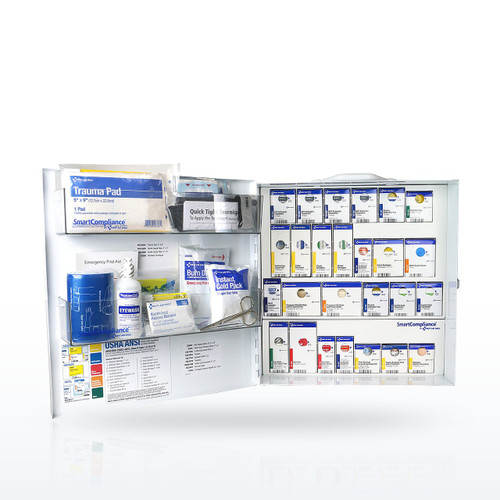 First Aid Only 91377 First Aid Cabinets & Stations, SmartCompliance Large ANSI B