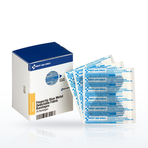 First Aid Only FAE-304 First Aid Refills, SmartCompliance Refill Fingertip Blue