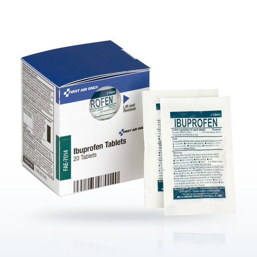 SmartCompliance Refill Ibuprofen, 2 Tablets per Packet, 10 Packets per Box