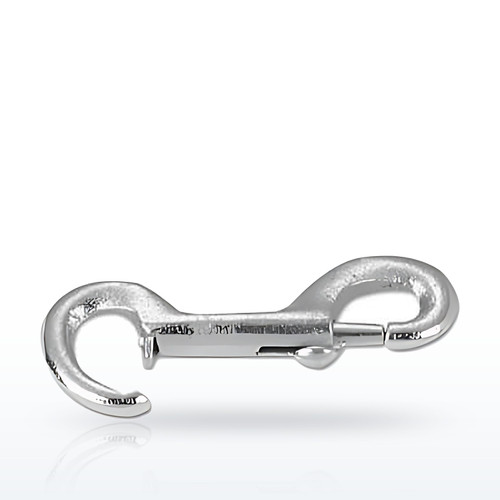 Campbell T7606031 Snap Hook, Malleable Iron and Steel, Rigid Open Eye Bolt