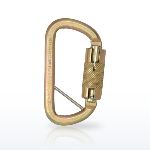 Small Steel Carabiner with Captive Pin
