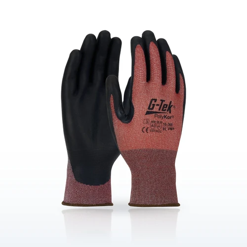 Seamless Knit PolyKor® X7™ Blended Glove with NeoFoam® Coated Grip on Palm &