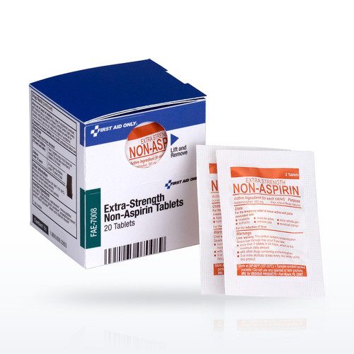 First Aid Only FAE-7008 First Aid Refills, SmartCompliance Refill Extra Strength