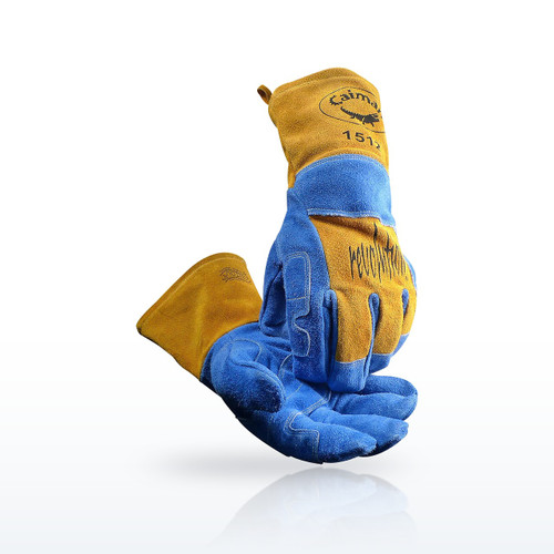 Split Cowhide MIG/Stick Welder's Glove with Wool Lining and Kontour Thumb™ &