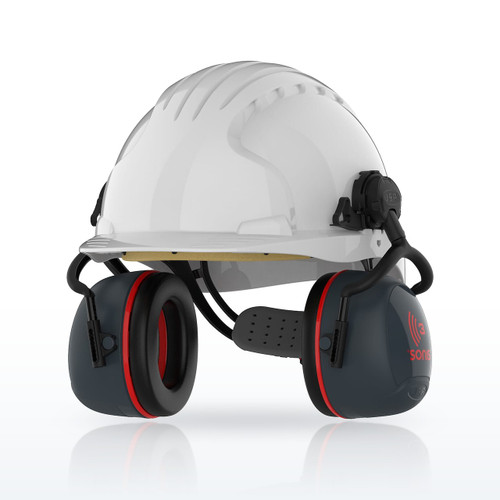 JSP Sonis 3 262-AEB042-CM Earmuffs, Cap Mounted Dielectric Passive Ear Muff