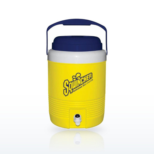 Sqwincher Safety Yellow Insulated Water Cooler - 2 Gallon