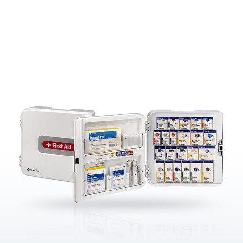SmartCompliance Complete Food Service First Aid Plastic Cabinet Without Meds
