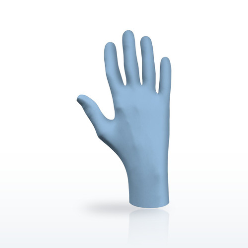 SHOWA 7502PF Biodegradable EBT Nitrile Gloves, 2.5 mil - L, Dispenser of 200