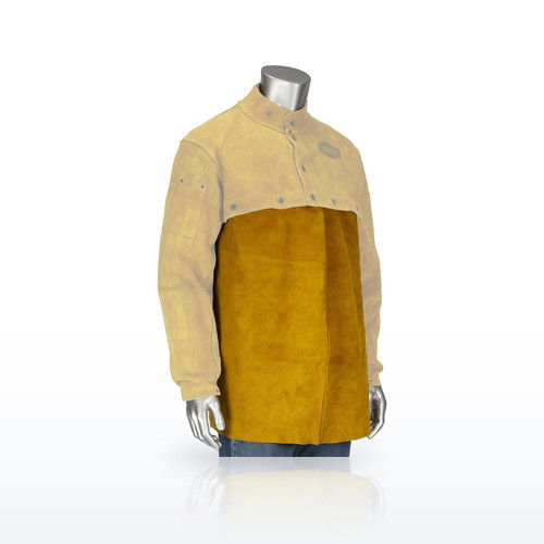 Ironcat 7001 Welding Apparel, Split Leather Welding Bib