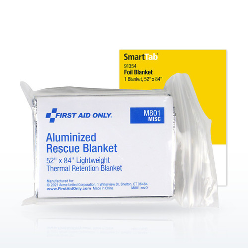 SmartCompliance Refill Aluminized Rescue Blanket, 1/bag