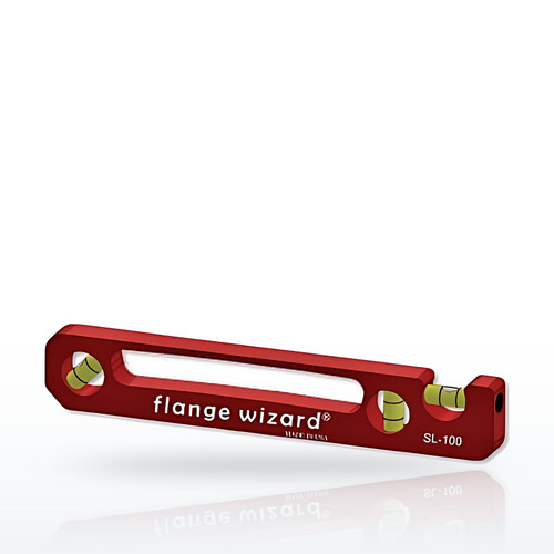 Flange Wizard SL100 Standard Pocket Levels, 9 in, 3 Vials