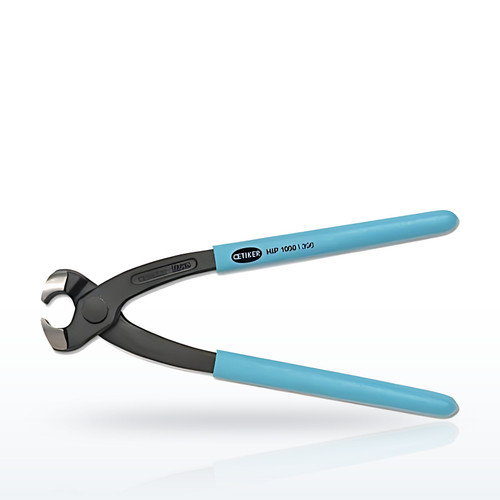 Single Action Pincer, 8-7/8 in L, Blue