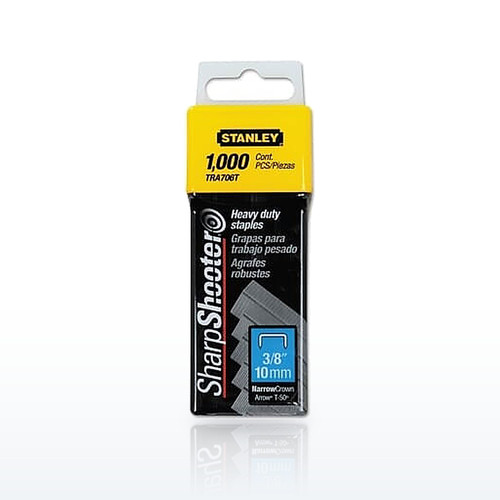 Stanley® Heavy-Duty Staple, 3/8 in L x 27/64 in W