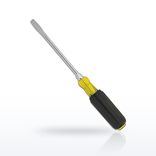 Stanley 6609 Slotted Screwdrivers, Vinyl Grip Standard Tip Screwdrivers