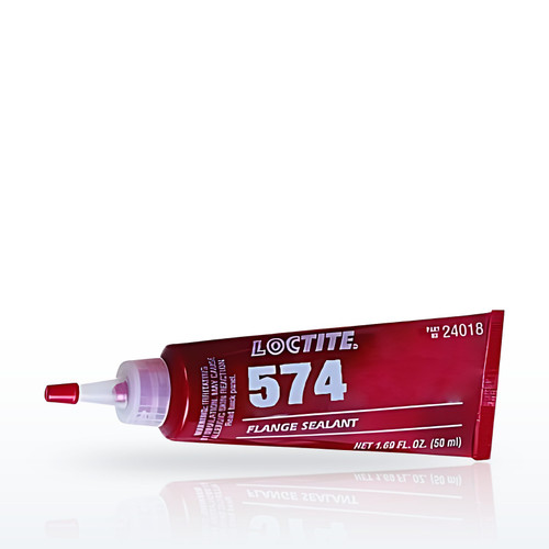 Loctite 230649 574 Flange Sealant, 50 mL Tube, Orange