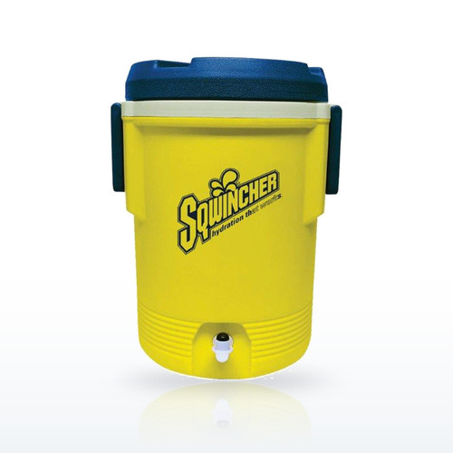 Sqwincher Safety Yellow Insulated Water Cooler - 5 Gallon