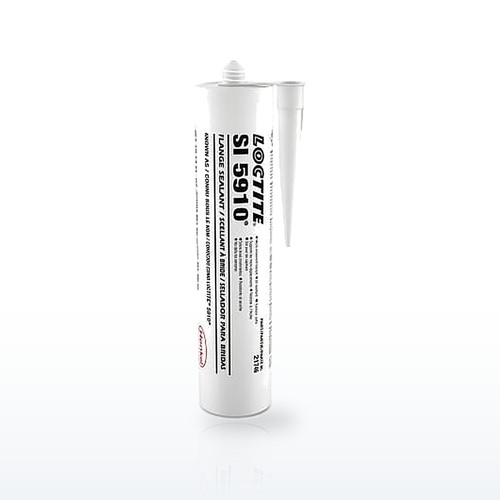 5910 RTV Silicone Flange Sealant, 300 mL Cartridge, Black
