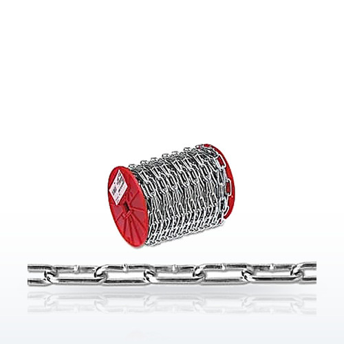 Campbell PD0722627 Straight Link Coil Chain, Size 2/0, 520 lb Limit
