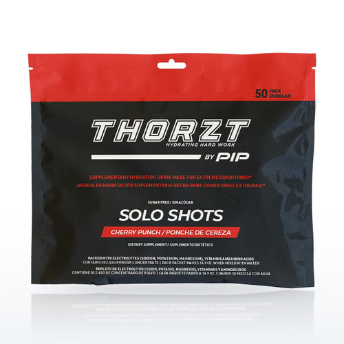 THORZT SSSFCP Hydration & Activity Drinks, Sugar Free Solo Shots, Cherry Punch