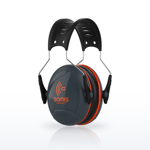 JSP Sonis Compact 262-AEB030-HB Earmuffs, Passive Ear Muff, Adjustable Headband